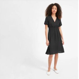 Everlane Japanese GoWeave Light V-Neck Dress